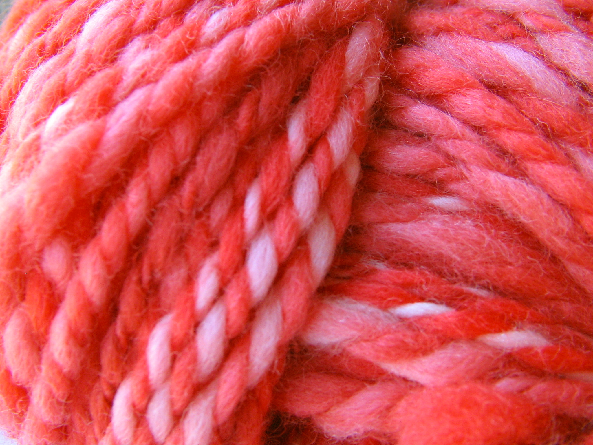 Pink and Red Handspun CU